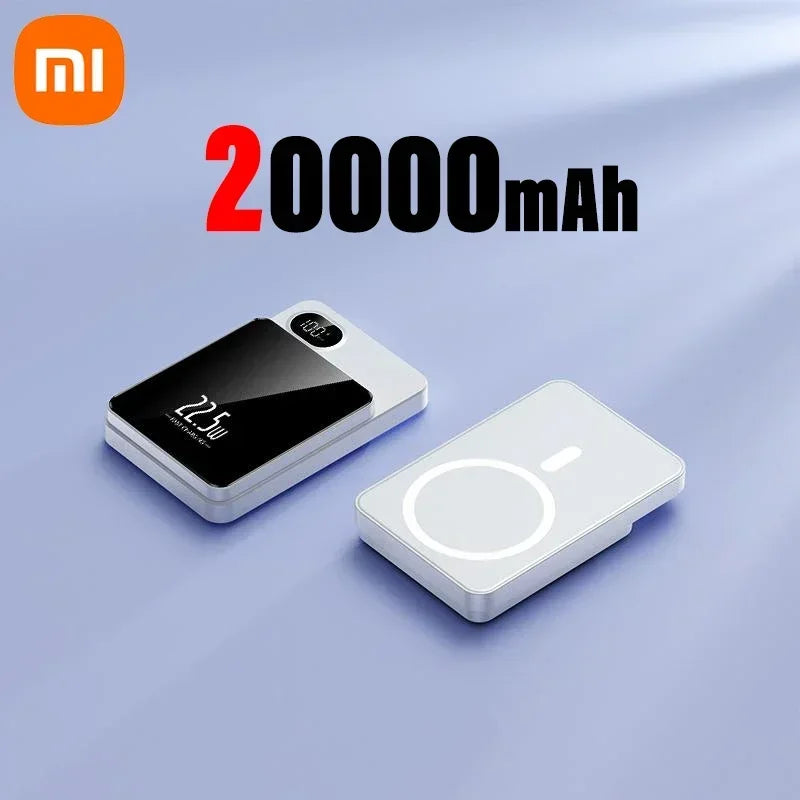 Xiaomi Original 30000mAh Wireless Magnetic Power Bank Magsafe Ultra Fast Charging Portable Large Capacity Phone Accessories