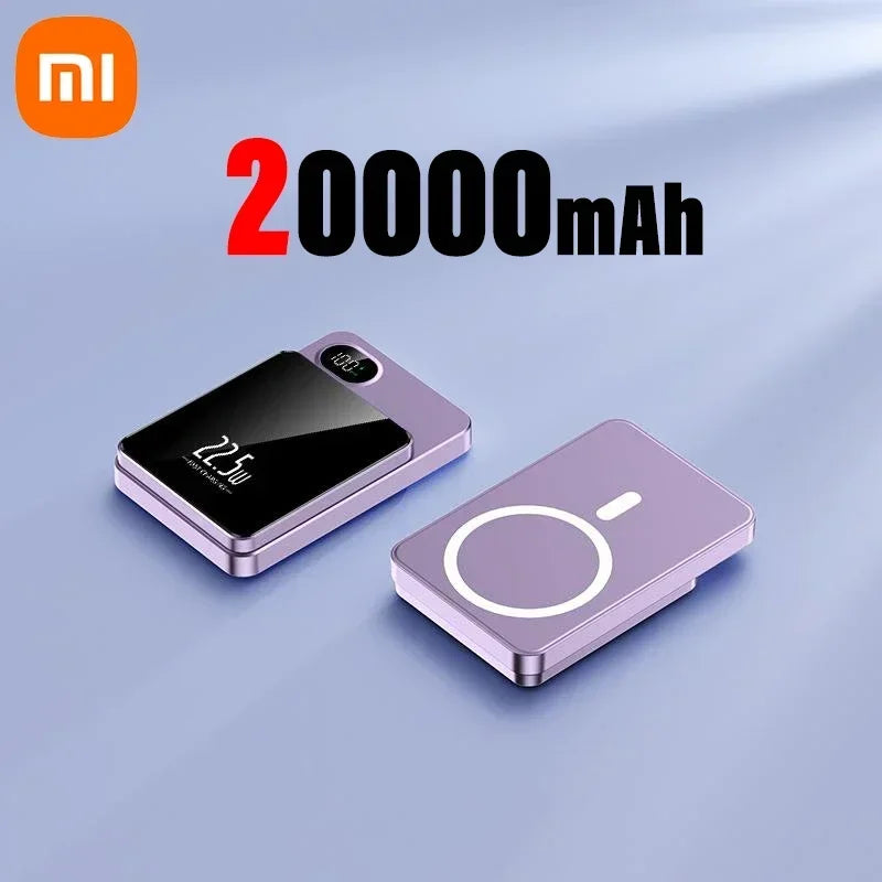 Xiaomi Original 30000mAh Wireless Magnetic Power Bank Magsafe Ultra Fast Charging Portable Large Capacity Phone Accessories