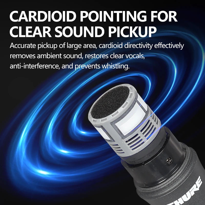 Professional wireless microphone 1-to-2 metal handheld home KTV singing performance microphone