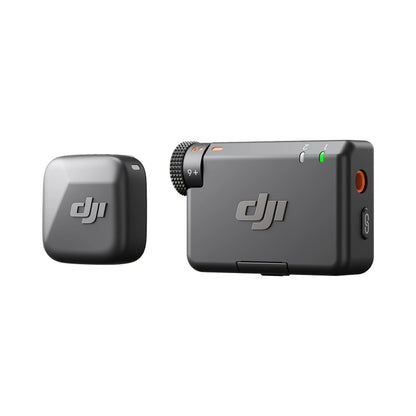 for dji Mic Mini Wireless Microphone System with 2 TX & 1 RX + Charging Case - Ultralight Noise-Canceling Lavalier for DJI Osmo Mobile 7P/Pocket3, Compatible with Iphones, Android Phones, Streaming, Vlogging, Content Creation