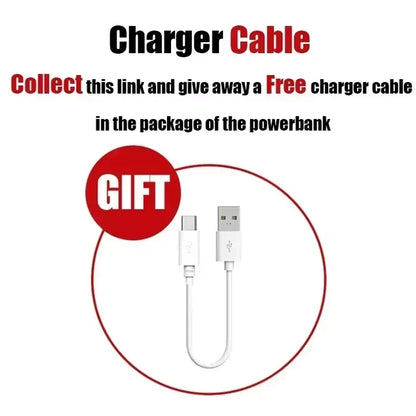 Xiaomi 500000mAh Power Bank High Capacity PowerBank 120W Fast Charging Portable External Battery Charger For iPhone Samsung
