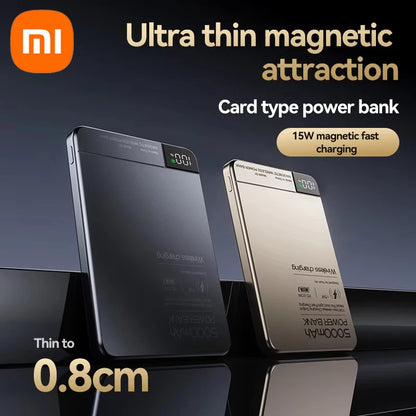 Xiaomi Wireless 10000mAh Fast Charger Power Bank High quality Alloy With Battery Powerbank Magnetic Phone Charger For Magsafe