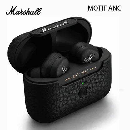 Original Marshall MOTIF ANC True  Bluetooth 5.2 Headphones Active Noise Cancelling Headphones In-ear Earbuds Waterproof Headset
