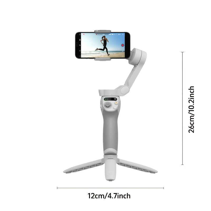 DJI Osmo Mobile SE OM Handheld Gimbal Stabilizer, a portable, foldable, intelligent follow - shooting and anti - shake mobile phone selfie gadget that is compatible with various devices